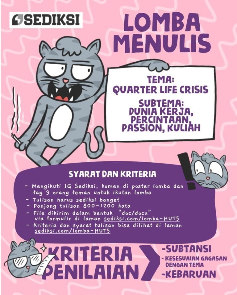 Lomba Menulis Ruang Mojok 5