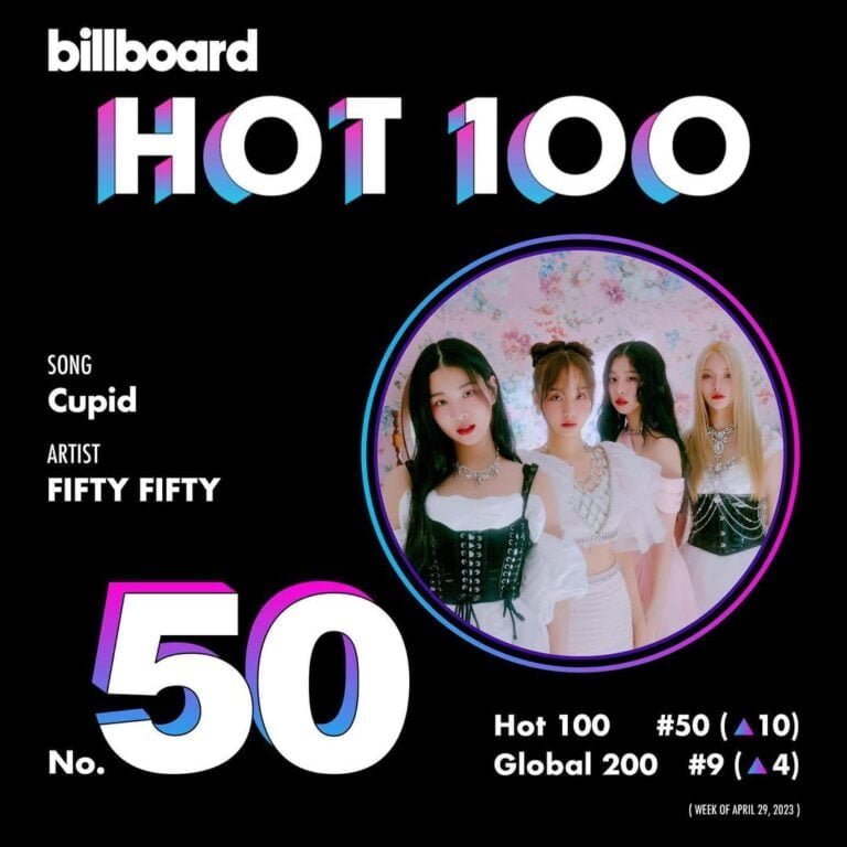 fifty fifty spotify billboard hot 100 kpop