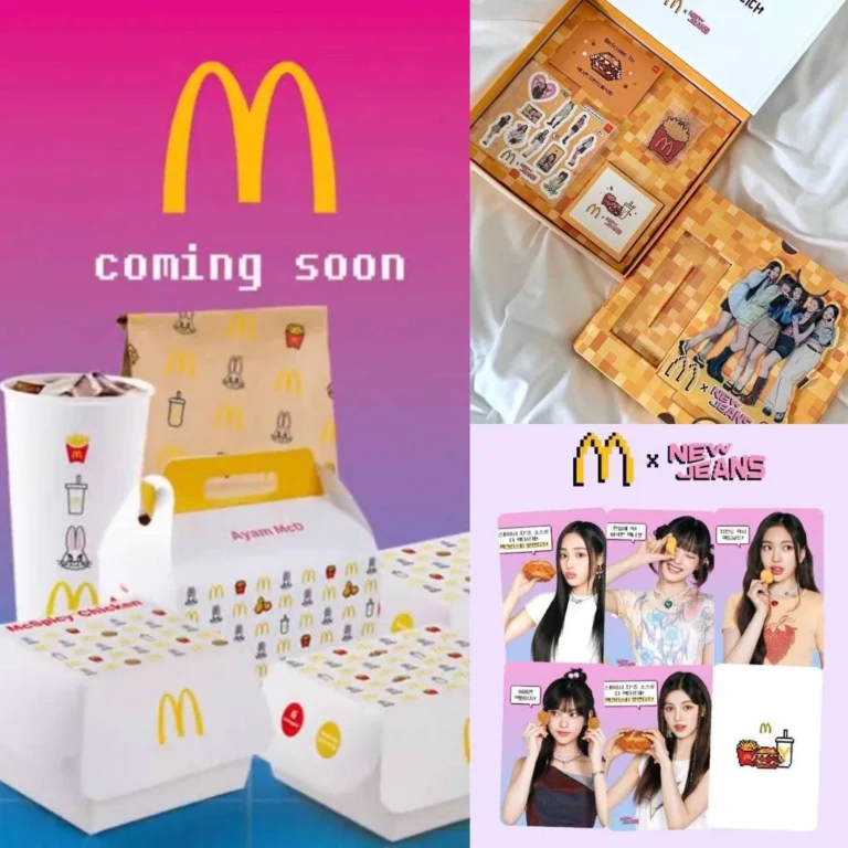 McD x New Jeans BTS Meal