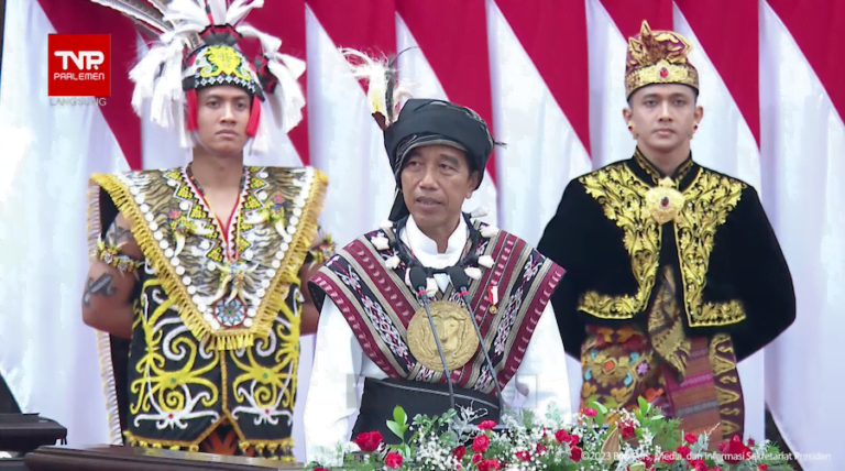 Pidato Kenegaraan Presiden Jokowi di Sidang Tahunan MPR