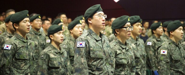 wajib militer di korea selatan