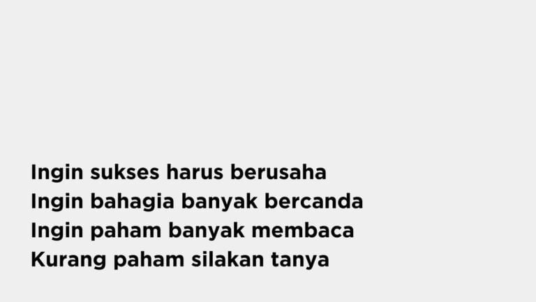 28 Contoh Pantun Penutup Presentasi Lucu Bikin Ngakak