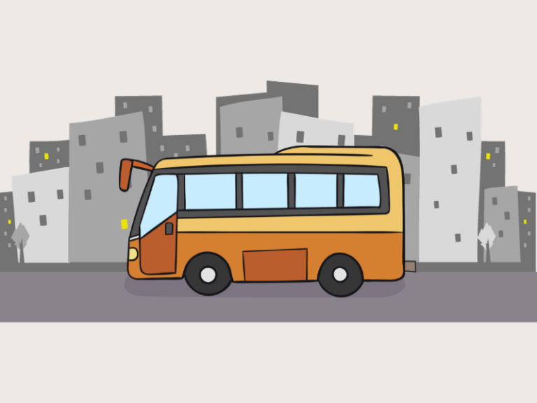 bus wisata gratis keliling kota