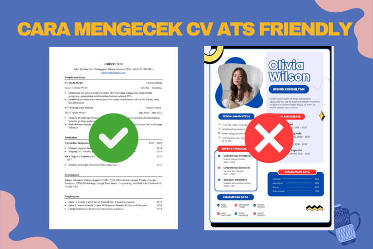 Cara Mengecek CV ATS Friendly
