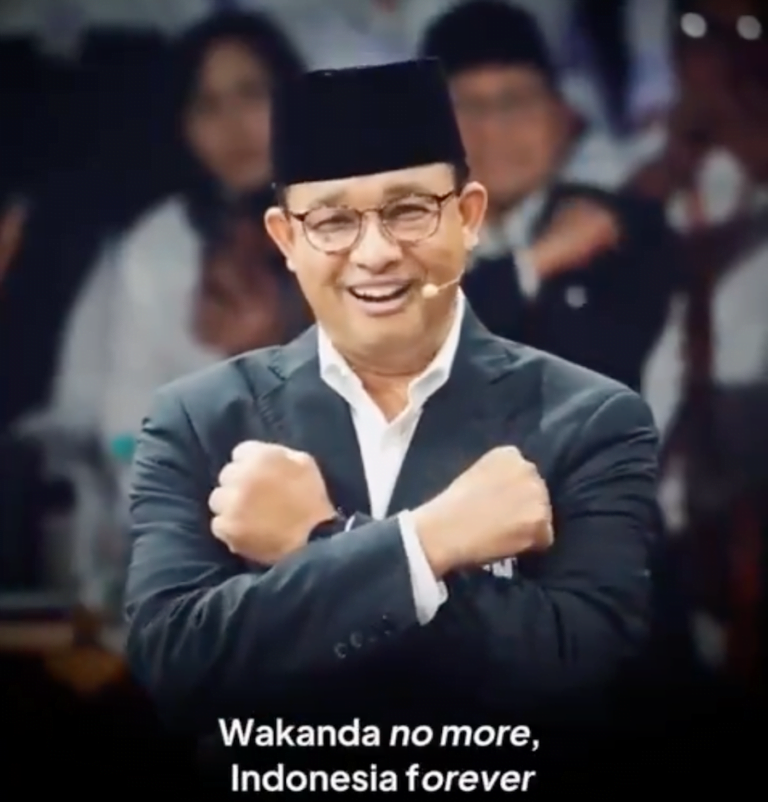 Wakanda No More, Indonesia Forever Artinya Apa?