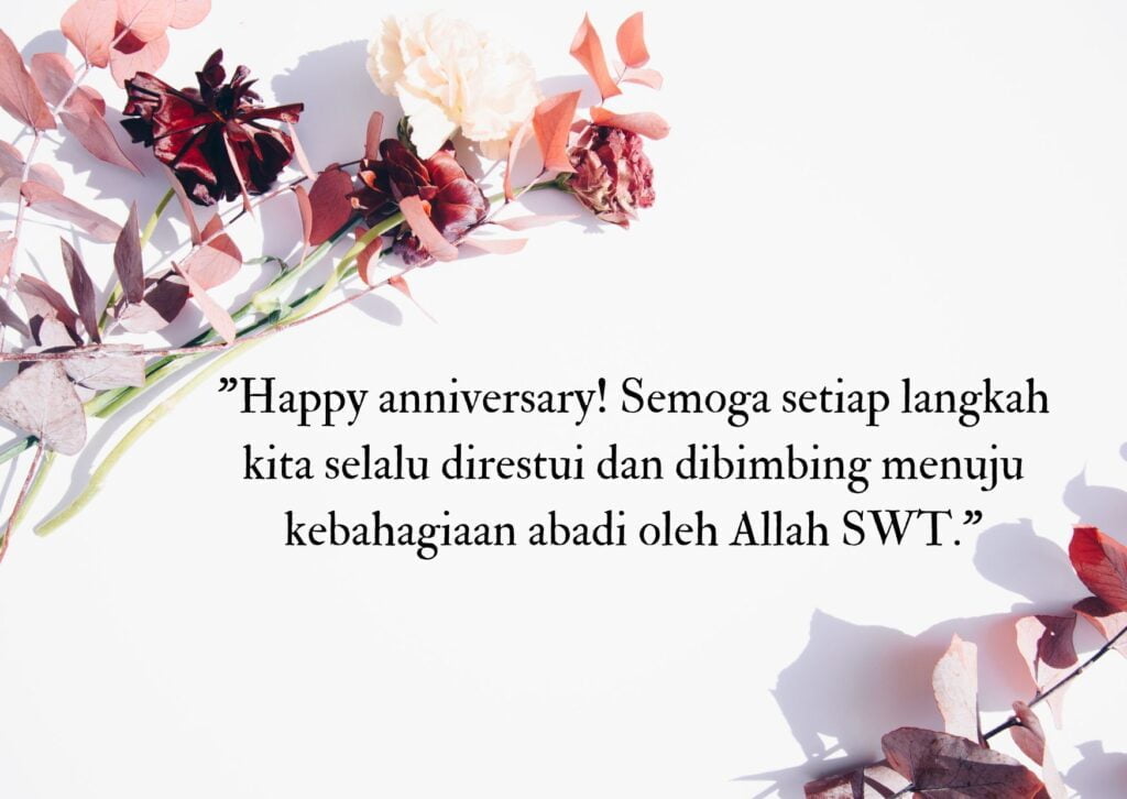 25 Ucapan Anniversary Pernikahan Islami Penuh Cinta Dan Romantis 3369