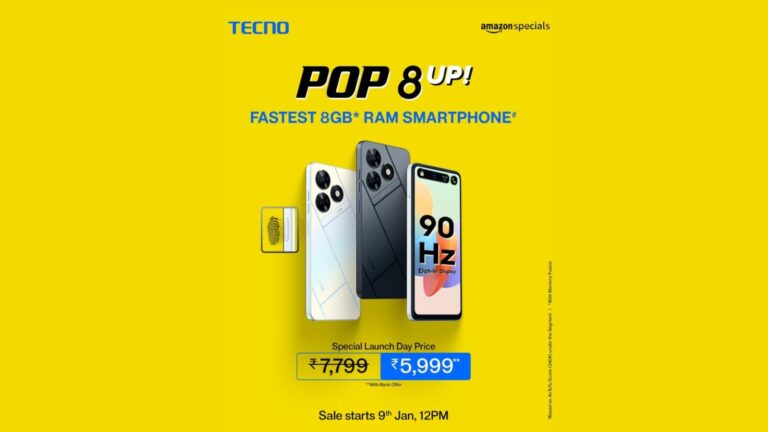 Review Tecno Pop 8, HP Murah yang Punya Fitur Mirip iPhone!