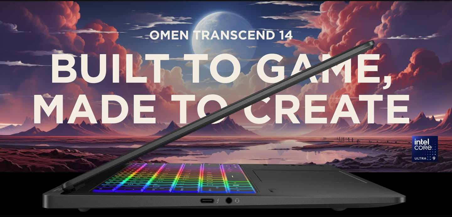 Review HP Omen Transcend 14, Laptop Gaming dengan AI!