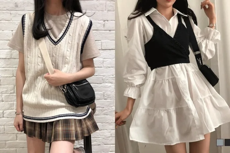 Outfit Vest Korea