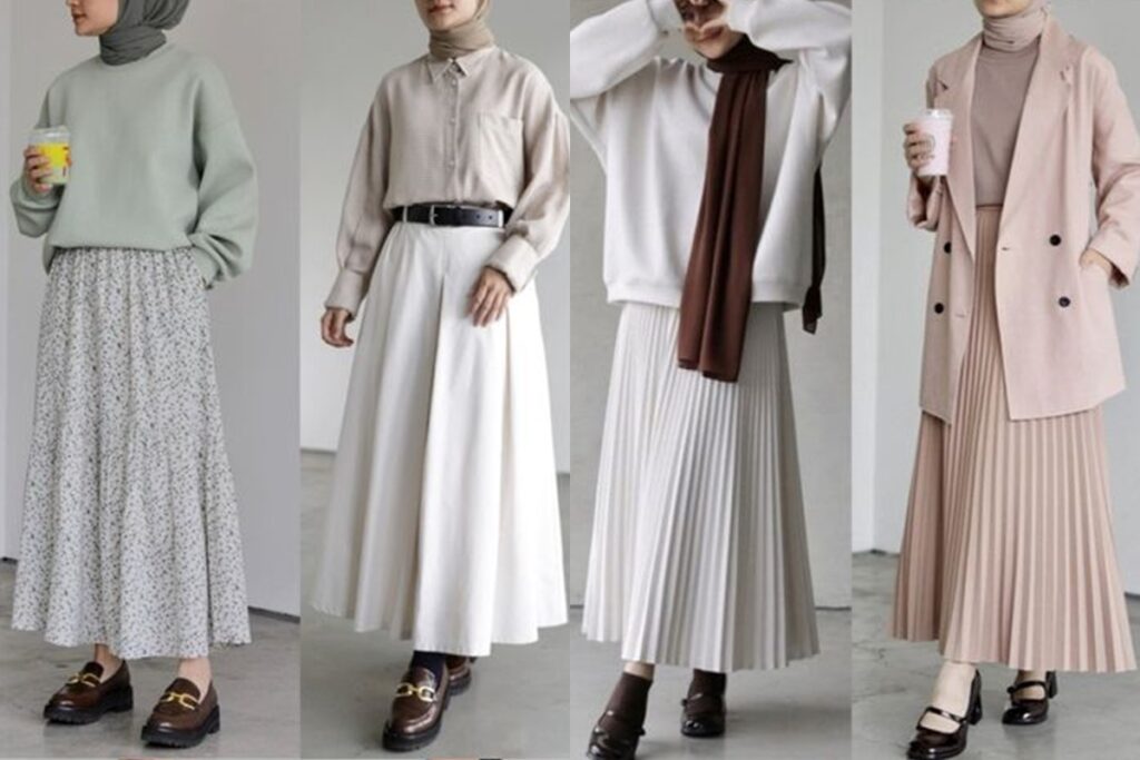 Outfit Pake Rok 7 Inspirasi Outfit Kantor Wanita Hijab Rok, Ada Formal dan Casual