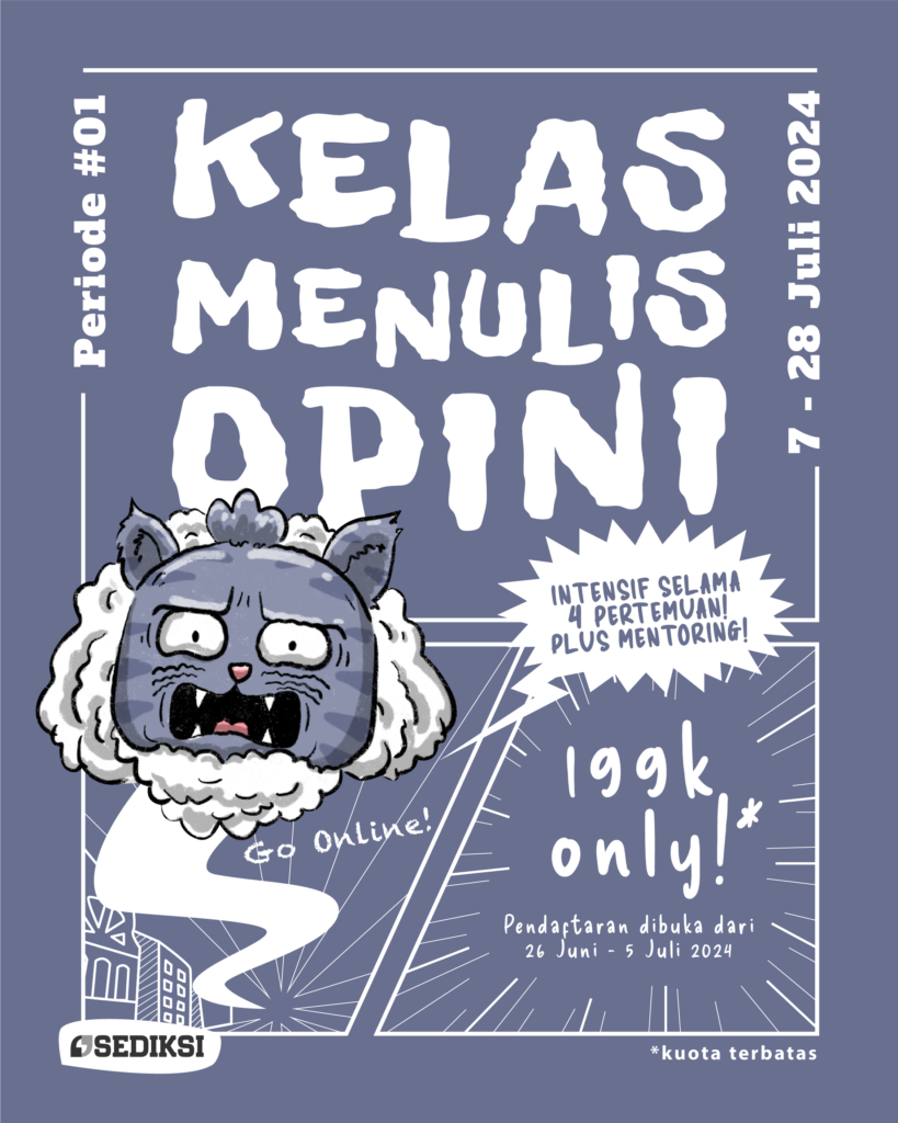 Kelas Menulis Opini - poster1