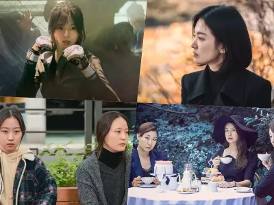 20240322145320_song_hye_kyo_han_so_hee_kim_hwan_hee_kim_hee_sun_kim_yoo_jung_ra_mi_ran_lee_yo_won_myung_se_bin karakter perempuan tangguh dalam drakor balas dendam