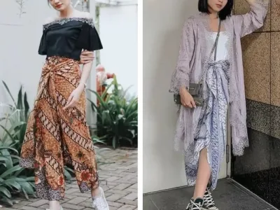 baju untuk kondangan yang modis tanpa hijab