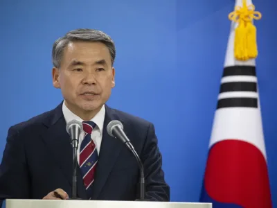 mantan Menteri Pertahanan Korea Lee Jong-sup mantan Menteri Pertahanan Korea Lee Jong-sup
