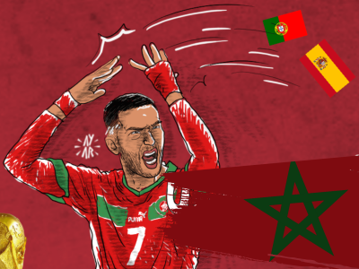 Hakim Ziyech Ilustration