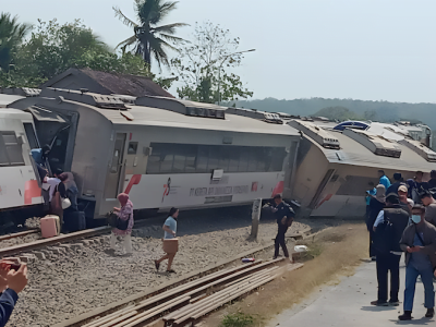 Kecelakaan KA Argo Semeru dan Argo Wilis