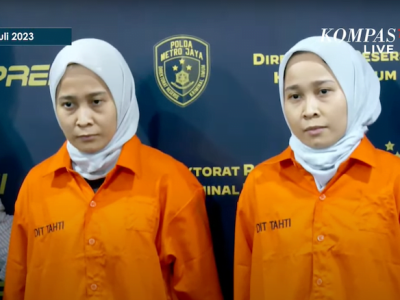 Penangkapan tersangka kasus penipuan Iphone