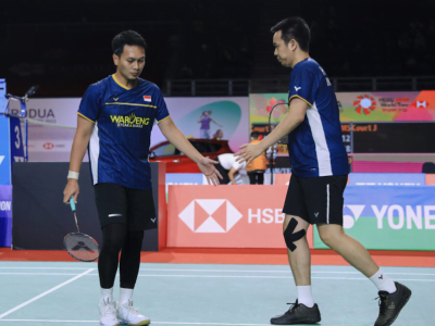 Pasangan Ahsan/Hendra tumbang di perempat final Canada Open 2023