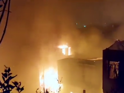 Kebakaran di Tambora