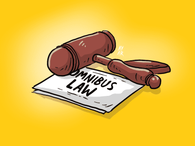 Cibiran RUU Cipta Kerja UU Cipta Kerja Fix