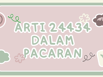 arti 24434 dalam pacaran