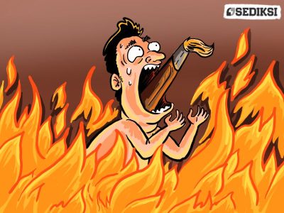 Membayangkan Menjadi Penghuni Neraka Sebagai Tukang Gambar