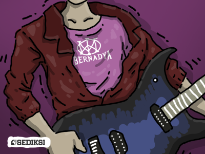 Sialnya, Bernadya Tidak Sedang Adu Mekanik Sialnya, Bernadya Tidak Sedang Adu Mekanik