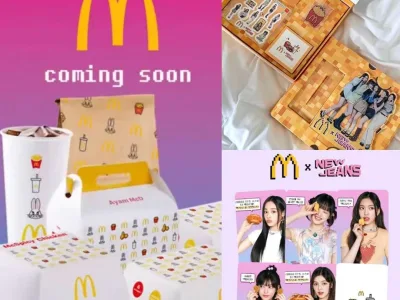 McD x New Jeans BTS Meal